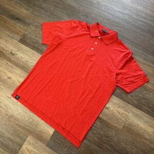 Peter Millar Summer Comfort Solid Red Polo Shirt Men's Sz XL Golf Casual NWOT